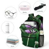 yanfind Children's Backpack Flower Plant  Butterfly Insect Invertebrate Thistle Asteraceae Bee Honey Preschool Nursery Travel Bag