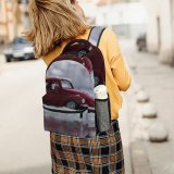 yanfind Children's Backpack Drive Winter Toy Beetle Snow Wheel Old Action Transportation Vintage Car Preschool Nursery Travel Bag