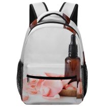 yanfind Children's Backpack Floral Dark Pastel Design Decor Delicate Perfume Flask Heap Soft Preschool Nursery Travel Bag