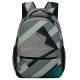 yanfind Children's Backpack Building Rise High Blind Metal Diagonal Construction Urban Abstract Balcony Preschool Nursery Travel Bag