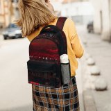 yanfind Children's Backpack Evening Crowd Audience Venue Spectators Lights Arena Wear Fan Clouds Sports Bleachers Preschool Nursery Travel Bag