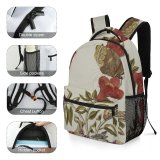 yanfind Children's Backpack Birds Fowl Poultry Chicken Historical Butterfly Advertising Art Graphics Floral Design Insect Preschool Nursery Travel Bag