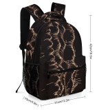 yanfind Children's Backpack Fireworks Light Dark Plant Stem Preschool Nursery Travel Bag