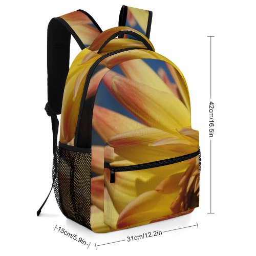 yanfind Children's Backpack  Dahlia Flower Plant Pollen Bokeh Daisies Daisy Preschool Nursery Travel Bag