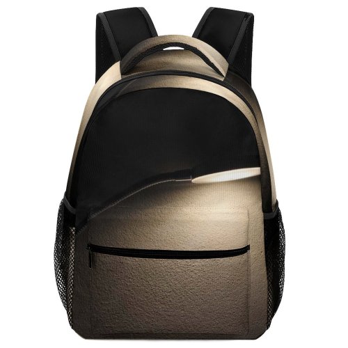 yanfind Children's Backpack Dark Lighting Texture Light Illuminated Lamp Night Wall Gold Preschool Nursery Travel Bag