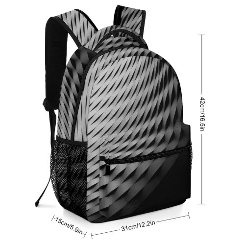 yanfind Children's Backpack Dark Design Basel Perspective Architecture Futuristic Shot Art Texture Contemporary Preschool Nursery Travel Bag