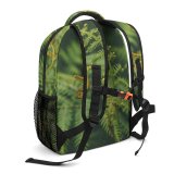 yanfind Children's Backpack  Plant Tree Flora Conifer Stem Leaves Leaf Spruce Texture Bracken Living Preschool Nursery Travel Bag
