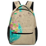 yanfind Children's Backpack Globe Focus Figure Sand Preschool Nursery Travel Bag