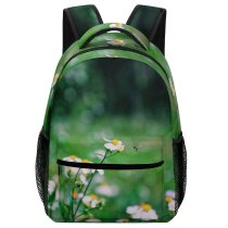 yanfind Children's Backpack Flower Cosmos Dalat Garden Daisy Bee Insect Bokeh Forest Tree Field Flora Preschool Nursery Travel Bag