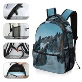 yanfind Children's Backpack Creative Images  Snow Range  Pictures Outdoors Peak Wallpapers Grey Preschool Nursery Travel Bag