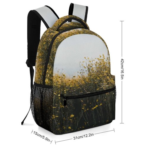 yanfind Children's Backpack Field Grassland Outdoors Countryside Farm Meadow Rural  Marcos  Usa Plant Preschool Nursery Travel Bag