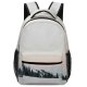 yanfind Children's Backpack Landscape Sunrise Abies Pine Plant Forest Switzerland Pictures Outdoors Grey Snow Preschool Nursery Travel Bag