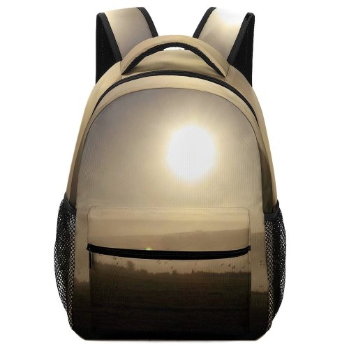 yanfind Children's Backpack  Light Outdoors Ireland  Fog Sunlight Clonakilty County Cork Sky Birds Preschool Nursery Travel Bag