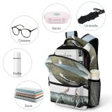 yanfind Children's Backpack Bird Fence Wing Claws Talons Legs Chicken Fly Flying Vertebrate Preschool Nursery Travel Bag
