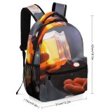 yanfind Children's Backpack  Dark  Illuminated Lights  Evening Light Luminescence Glass Honey Container Preschool Nursery Travel Bag