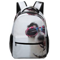 yanfind Children's Backpack Eyewear Dog Kawaii Pet Fur Funny Snout Adorable Cute Puppy Canidae Preschool Nursery Travel Bag