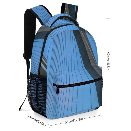 yanfind Children's Backpack  Building Arthur Ravenel Junior Charleston Sc Usa Architecture Road Suspension Cable Preschool Nursery Travel Bag