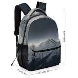 yanfind Children's Backpack Creative Images  Snow Range Pictures Outdoors Peak Wallpapers Grey Preschool Nursery Travel Bag