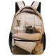 yanfind Children's Backpack Family Design Lamp Cozy Window Room Bed Comfort Luxury Comfortable Minimalist Preschool Nursery Travel Bag