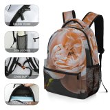 yanfind Children's Backpack  Flower Plant Rose Bangladesh Geranium Petal Stock Preschool Nursery Travel Bag
