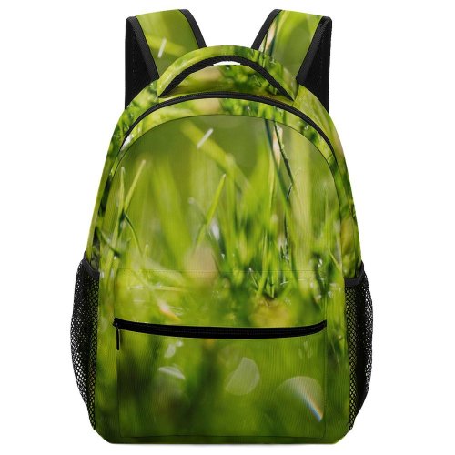 yanfind Children's Backpack  Focus Farm Park Botany Plant Verdant Delicate Rural  Meadow Preschool Nursery Travel Bag