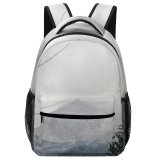 yanfind Children's Backpack Abies Pine Plant Spruce Pictures Outdoors Grey Tree Fir Free Conifer Preschool Nursery Travel Bag