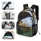 yanfind Children's Backpack Cave Plant Vegetation Outdoors Natural Arch Scenic Area Parkers Lake Ky Usa Preschool Nursery Travel Bag