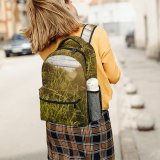 yanfind Children's Backpack  Scenery Sky Interior Grass Sunlight Gold Love Plant Sunset Light Preschool Nursery Travel Bag