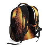 yanfind Children's Backpack Fireworks Lights Night Longshot Event Midnight Sky Darkness Diwali Recreation Preschool Nursery Travel Bag