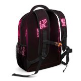yanfind Children's Backpack Dark Design Artsy Illuminated Lights Insubstantial Technology Here Light Room Display Neon Preschool Nursery Travel Bag