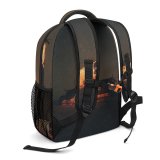 yanfind Children's Backpack Dark Exploration Lights Evening Milky Shed Scenic Astronomy Outdoors Flame Starry Preschool Nursery Travel Bag