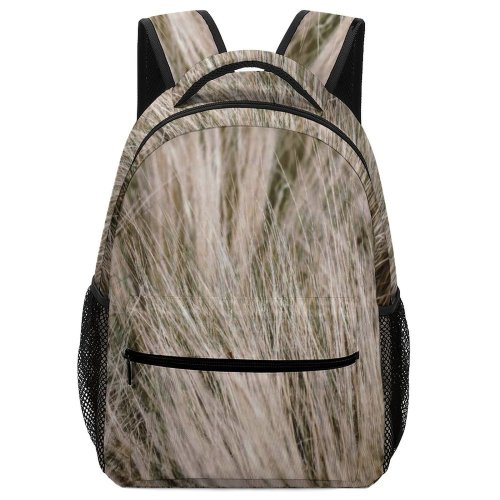yanfind Children's Backpack Grass Plant Karaj Alborz Province Iran Reed Lawn Purple Grey Round Many Preschool Nursery Travel Bag