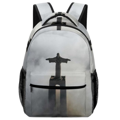 yanfind Children's Backpack Fog Outdoors Mist Film HQ Tumblr Cool Grey Smog Portugal Stock Preschool Nursery Travel Bag