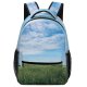 yanfind Children's Backpack Field Grassland Outdoors Countryside Grass Plant Land Farm Rural Meadow Landscape Scenery Preschool Nursery Travel Bag
