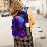 yanfind Children's Backpack  Focus Design Shining  Illuminated Lights Insubstantial Depth Colorful Field String Preschool Nursery Travel Bag