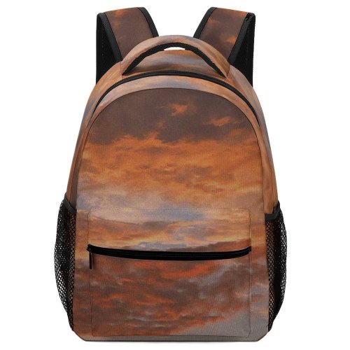 yanfind Children's Backpack Atmosphere Dawn Cloudy Skyscape Sunrise Sky Golden Colour Hour Sunset Dusk Cloudscape Preschool Nursery Travel Bag