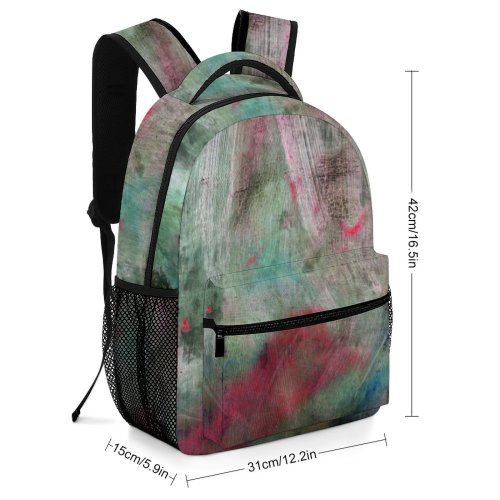 yanfind Children's Backpack Wall Abstract  Colour  Free Urban  Texture Art Wallpapers Preschool Nursery Travel Bag