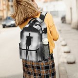 yanfind Children's Backpack  Focus Profile Loneliness Depth Blurred Horror Field Hallway Mental Blurry Depression Preschool Nursery Travel Bag