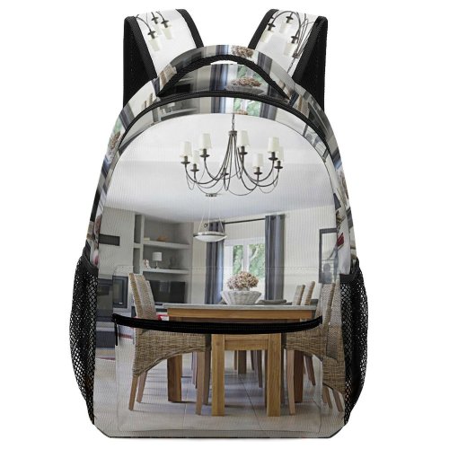 yanfind Children's Backpack Fireplace Family Design Lamp Home Decorations Table Room Picture Luxury Vase Shelf Preschool Nursery Travel Bag