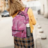 yanfind Children's Backpack Moody   Soft Rose Warm Summer Plant Dhalia Filter Dahlia Preschool Nursery Travel Bag