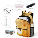 yanfind Children's Backpack Grass Dawn Sunrise Sky Silhouette Field Dusk Sunset Preschool Nursery Travel Bag