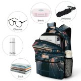 yanfind Children's Backpack Expressway Street City Time Guidance Lights Downtown Lapse Sunset Fast Traffic Evening Preschool Nursery Travel Bag