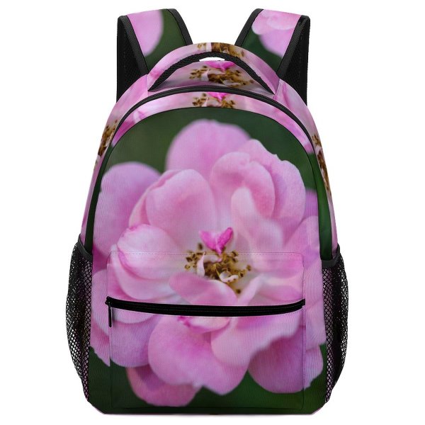 yanfind Children's Backpack Flower Geranium  Plant Pollen Petal Rose Purple Peony Creative Commons Preschool Nursery Travel Bag
