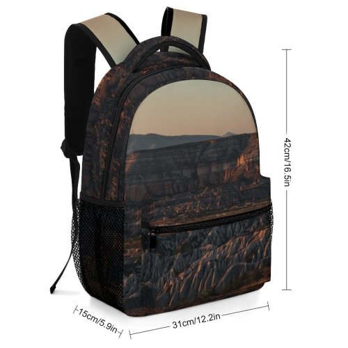 yanfind Children's Backpack Landscape Rock Canyon Cappadocia Fairy Sites Valley Chimneys Pictures Unesco Outdoors Preschool Nursery Travel Bag