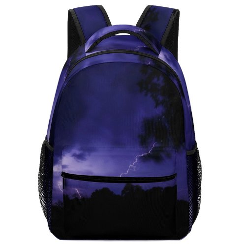 yanfind Children's Backpack Fog Outdoors Thunderstorm Cloudy Cumulus  Cloud Inversion Mist Images Meteorology Stormcell Preschool Nursery Travel Bag