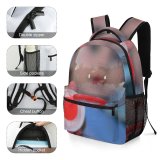yanfind Children's Backpack Cute Child Girl Kid Play Bubble Fun Toy Young Reflection Adorable Preschool Nursery Travel Bag