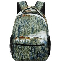yanfind Children's Backpack Abies Pine Plant Creative Spruce Pictures Outdoors Tree Fir Conifer Images Preschool Nursery Travel Bag