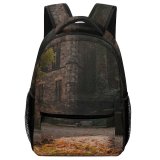 yanfind Children's Backpack Old Building Sunlight Plant St. College Castle Pictures University King's Tree Preschool Nursery Travel Bag