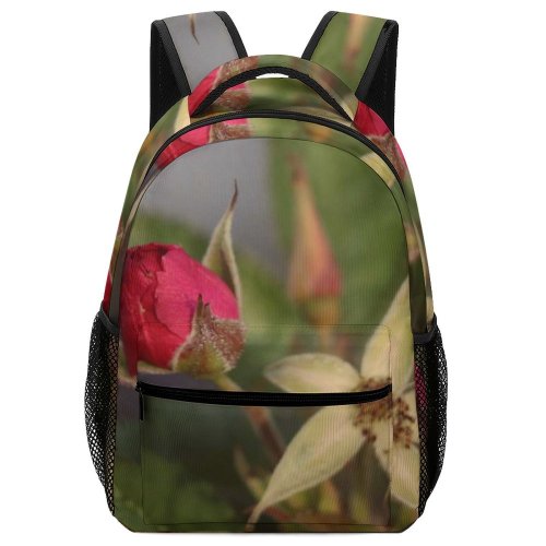 yanfind Children's Backpack  Bud Flower Plant Sprout Rose Geranium Preschool Nursery Travel Bag