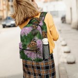 yanfind Children's Backpack Flower Plant Milwaukee Wi Usa  Insect Invertebrate Bee Honey Butterfly Monarch Preschool Nursery Travel Bag